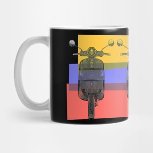 3 Piaggio style Mug